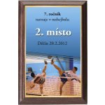 Dřevěná plaketa - hasičský vůz oldtimer 112H