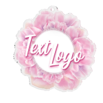 Akrylátová medaile - Květiny MDA0012