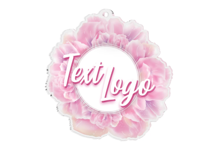 Akrylátová medaile - Květiny MDA0012