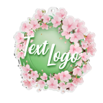 Akrylátová medaile - Květiny MDA0012