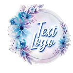 Akrylátová medaile - Květiny MDA0012