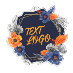 Akrylátová medaile - Květiny MDA0012