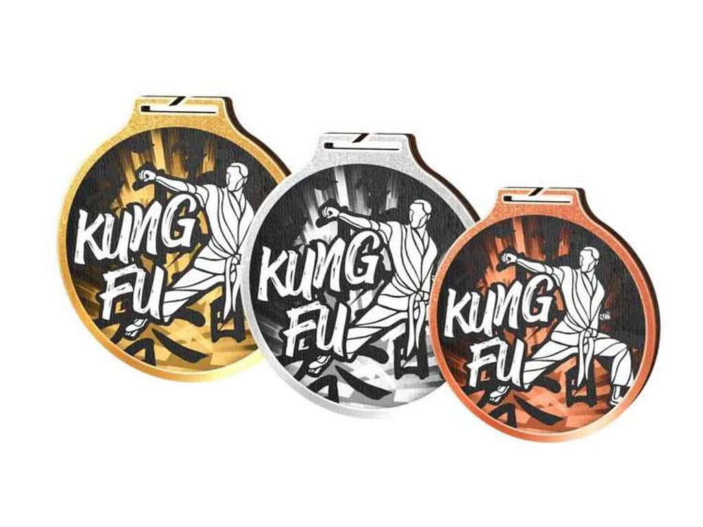 Dřevěná medaile MDAWR002M27