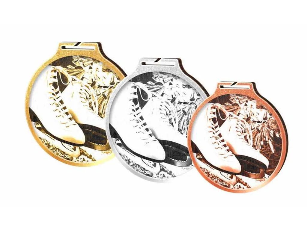 Dřevěná medaile MDAWR002M34