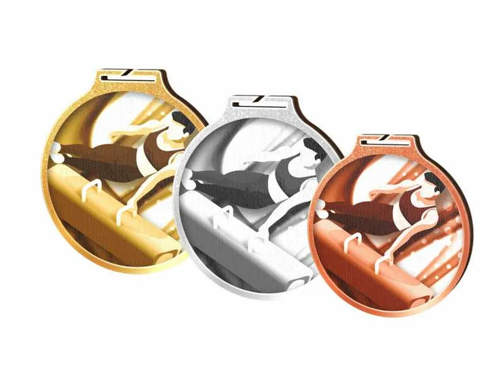 Dřevěná medaile MDAWR002M44