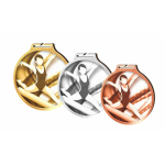 Dřevěná medaile MDAWR002M45