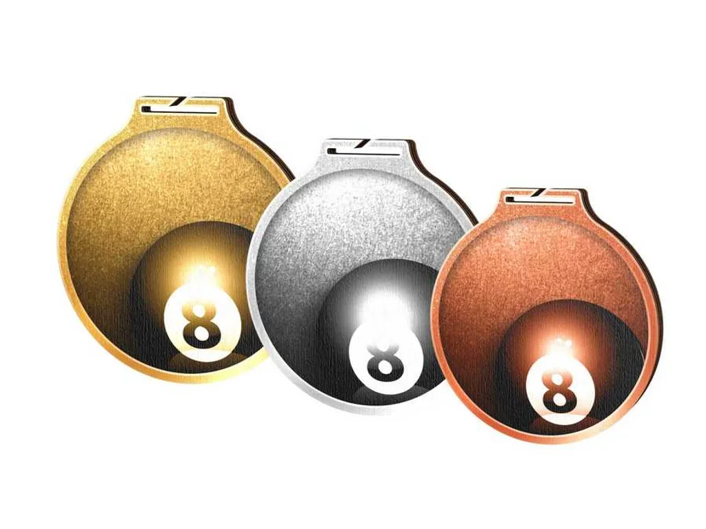 Dřevěná medaile MDAWR002M48