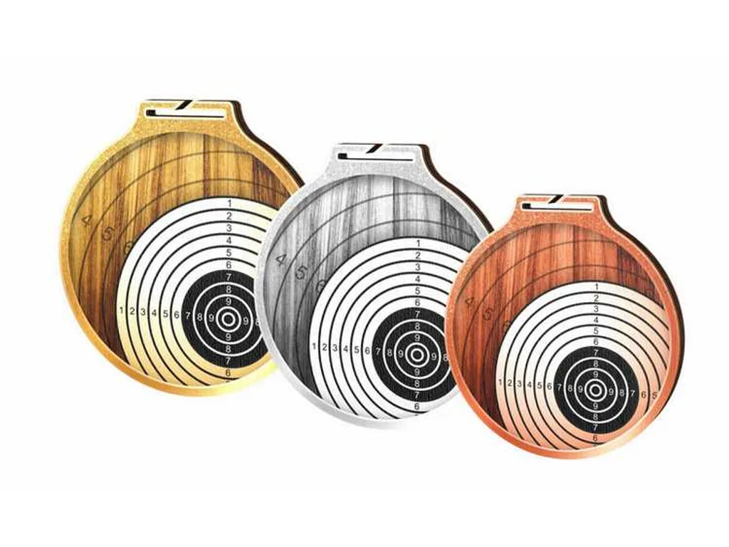 Dřevěná medaile MDAWR002M50