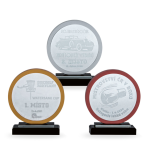 Skleněná plaketa - 27811