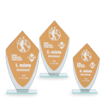 Skleněná plaketa - 27811