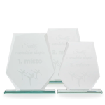 Skleněná plaketa - 27811