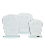 Skleněná plaketa - 27811