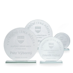 Skleněná plaketa - 27811