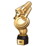 Dřevěná trofej střelba - ACTCWR153