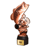 Dřevěná trofej rybáři - ACTCWR141