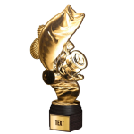 Dřevěná trofej rybáři - ACTCWR141