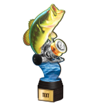 Dřevěná trofej rybáři - ACTCWR141