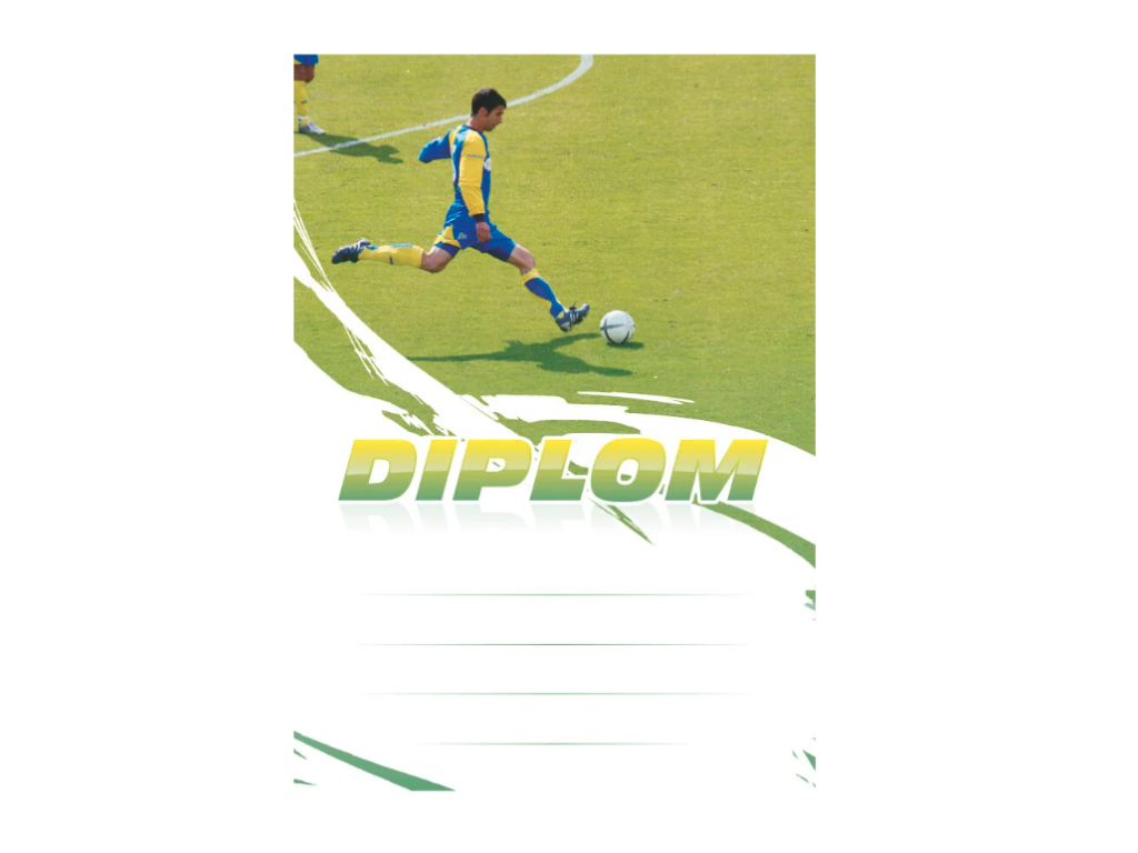 Diplom fotbal - 6604