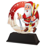 Akrylátová trofej lyžování AKEKC002M12