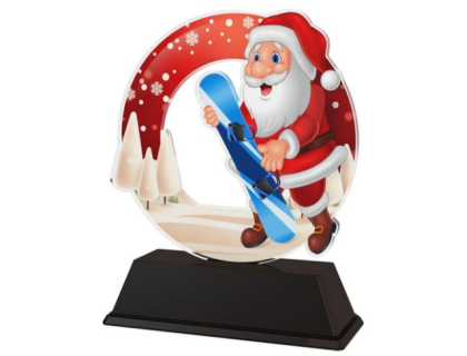 Akrylátová trofej snowboard AKEKC002M13
