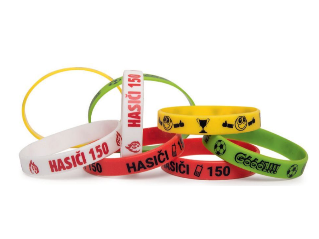 Silikonové pásky 200 kusů