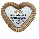 Kokarda srdce - 22K1