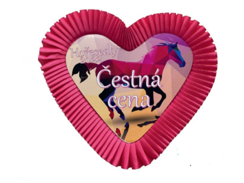 Kokardy srdce - 22K2