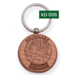 Dřevěná klíčenka - KD 007