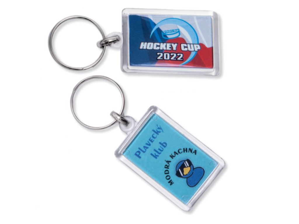 Klíčenka obdélník  100-499 ks