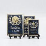 Kovový diplom - 28061