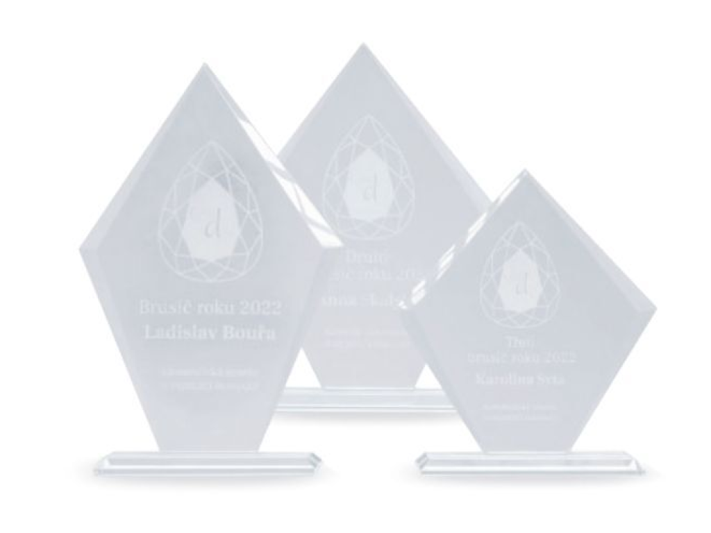 Skleněná trofej -28028