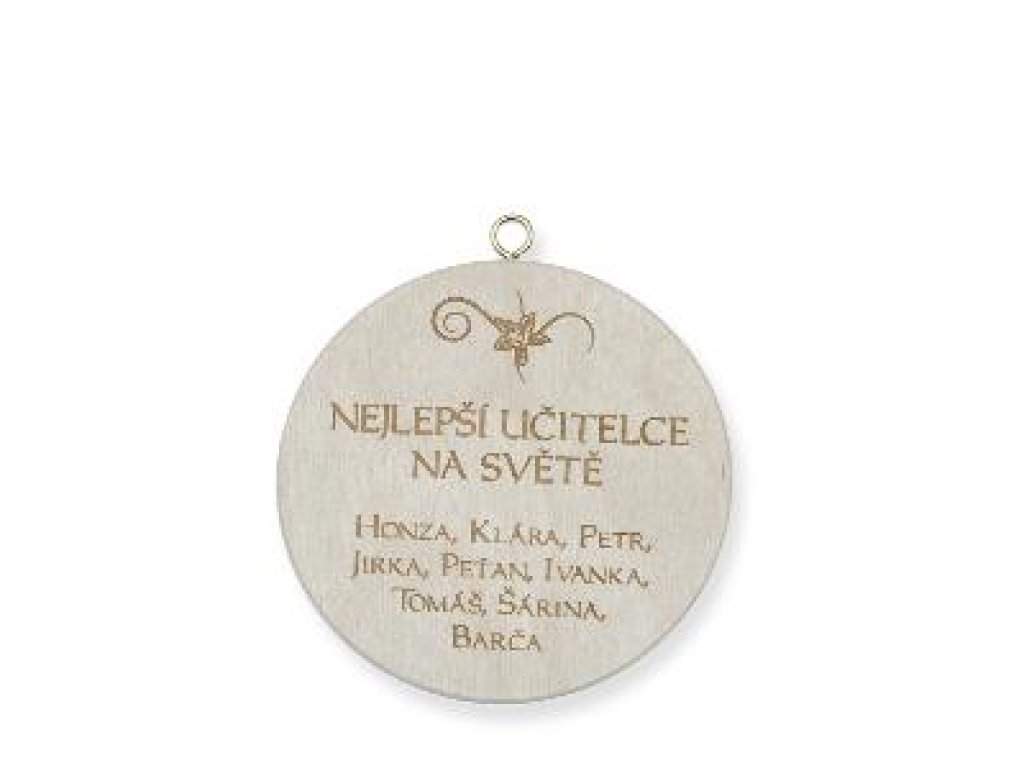 Medaile dřevěná - 29075