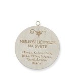 Medaile dřevěná - 29075