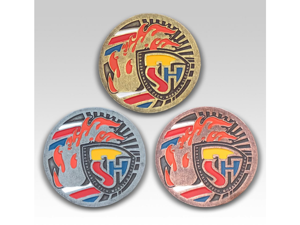 medaile hasič - 22406