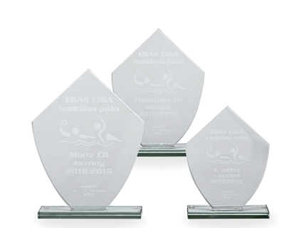 skleněná trofej - 28018