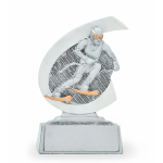 Plaketa lyžař - 26042