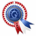 Medaile - jezdectví - MDAWR002M55