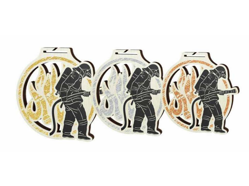 Medaile - hasiči - MDAW001M06