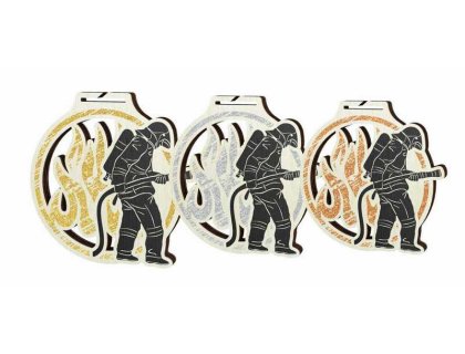 Medaile - hasiči - MDAW001M06