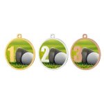 Medaile - golf - MDAW001M03