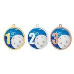 Medaile - florbal - MDAW002M61 + vlastní text