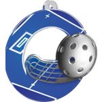 Medaile - florbal - MDAW002M61 + vlastní text