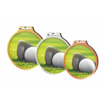 Medaile - golf - MDAW001M03