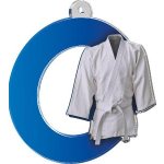 Medaile - karate - MDAW002M25 + vlastní text