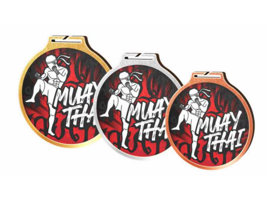 Medaile - muay thai - MDAW002M24 + vlastní text