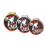 Medaile - judo - MDAW002M23 + vlastní text