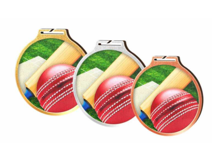 Medaile - kriket - MDAW002M20 + vlastní text