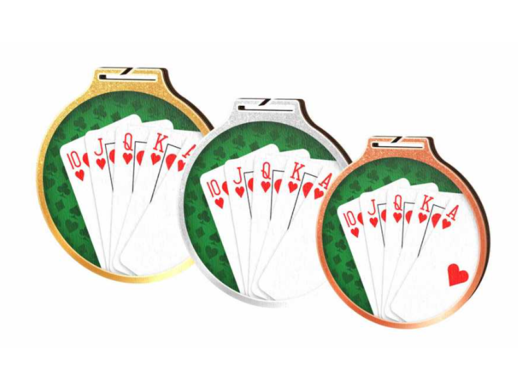 Medaile - karty - MDAW002M15 + vlastní text