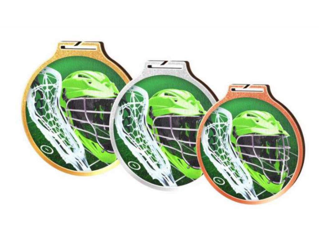 Medaile - lakros - MDAW002M16 + vlastní text