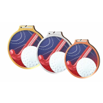 Medaile - pozemní hokej - MDAW002M18 + vlastní text